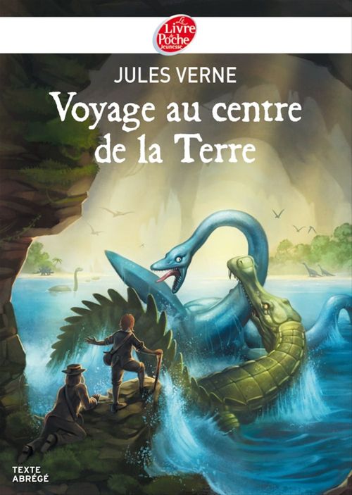 ebook cover of Voyage au centre de la Terre - Texte Abrégé, by Jules Verne