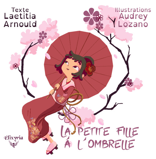 Couverture ebook de La petite fille à l'ombrelle, de Laetitia Arnould