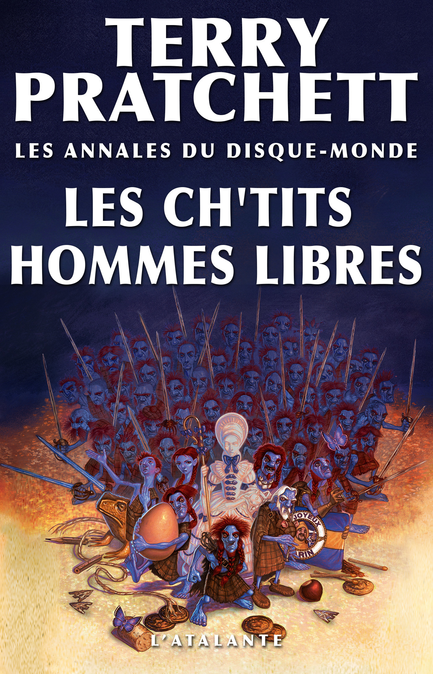ebook cover of Les Ch'tits Hommes libres, by Pratchett Terry