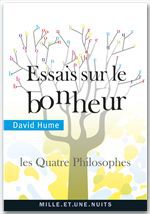 Couverture ebook de Essais sur le bonheur, de David Hume