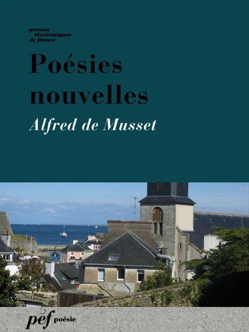 Couverture ebook de Poésies nouvelles, de Alfred de Musset