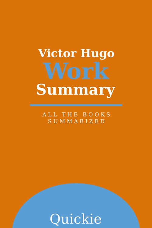 Couverture ebook de Victor Hugo Work Summary, de Viteuf