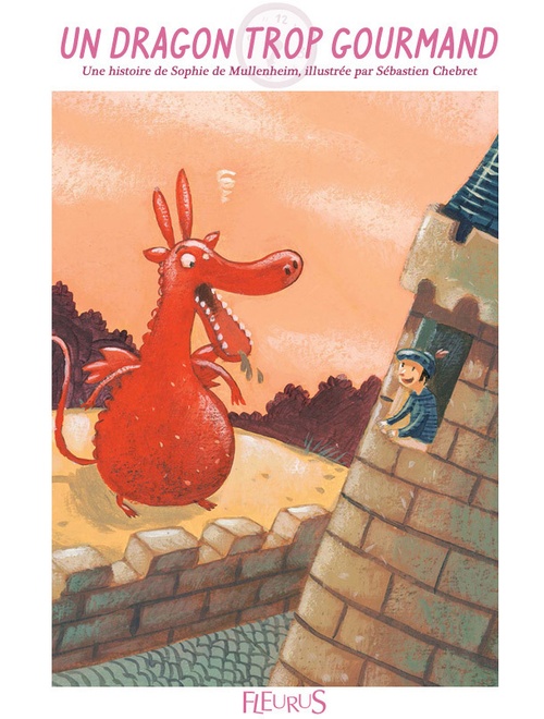 ebook cover of Un dragon trop gourmand, by Sophie de Mullenheim