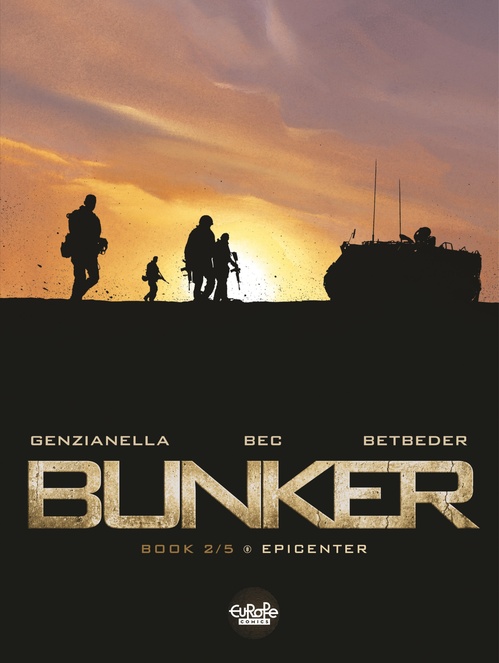 Couverture ebook de Bunker - Volume 2 - Epicenter, de Betbeder, Bec