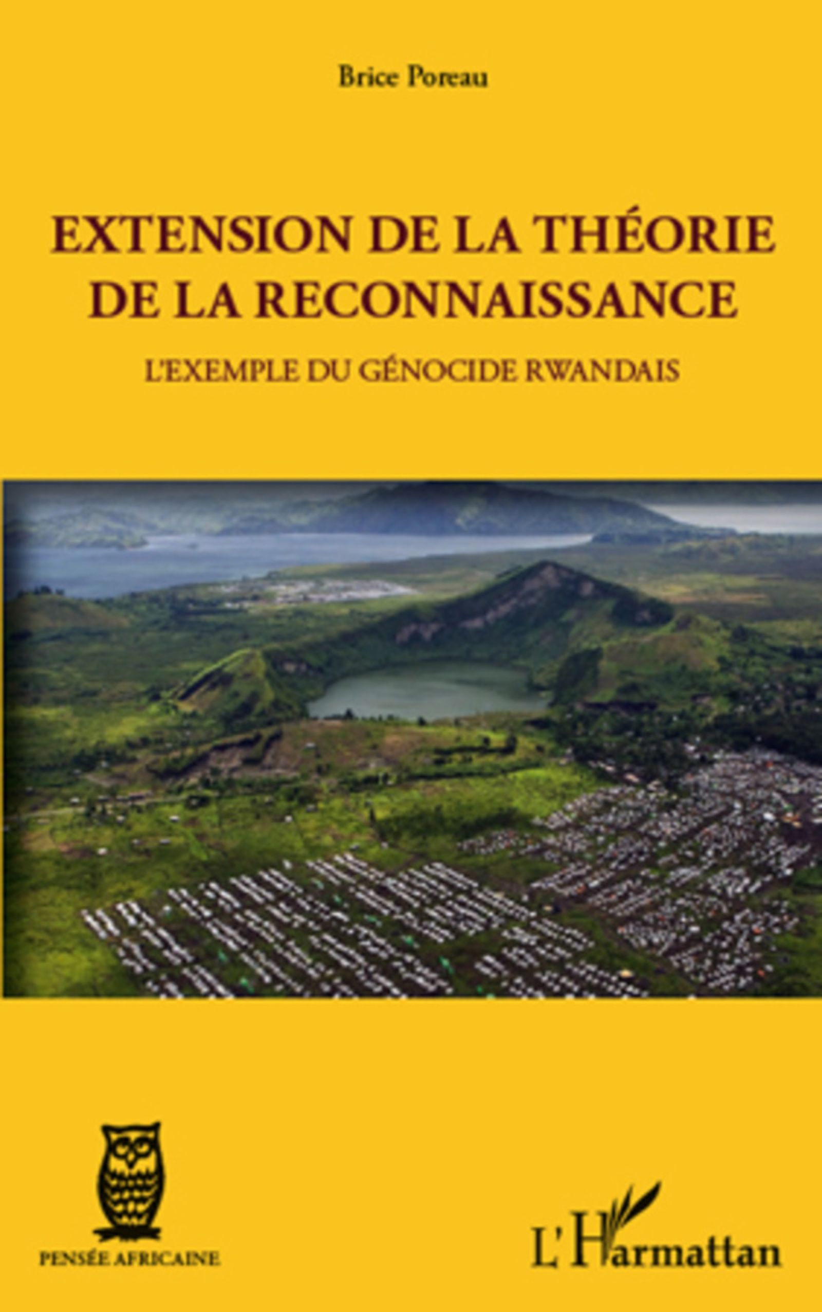 Couverture ebook de Extension de la théorie de la reconnaissance, de Brice Poreau