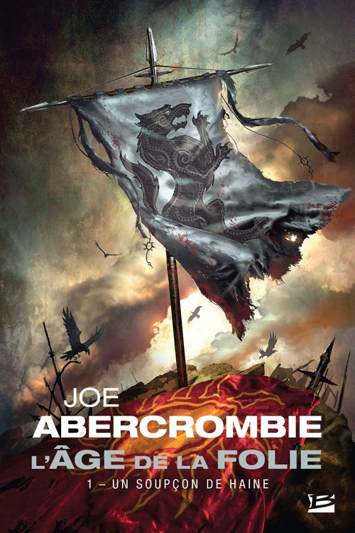 ebook cover of L'Âge de la folie, T1 : Un soupçon de haine, by Joe Abercrombie