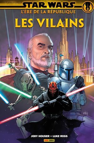 Couverture ebook de Star Wars : L' ère de la République - Les vilains, de Jody Houser