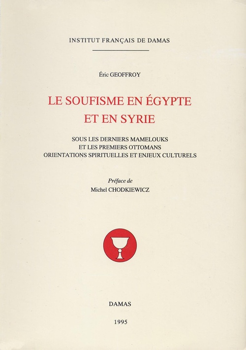 Couverture ebook de Le soufisme en Égypte et en Syrie, de Eric Geoffroy