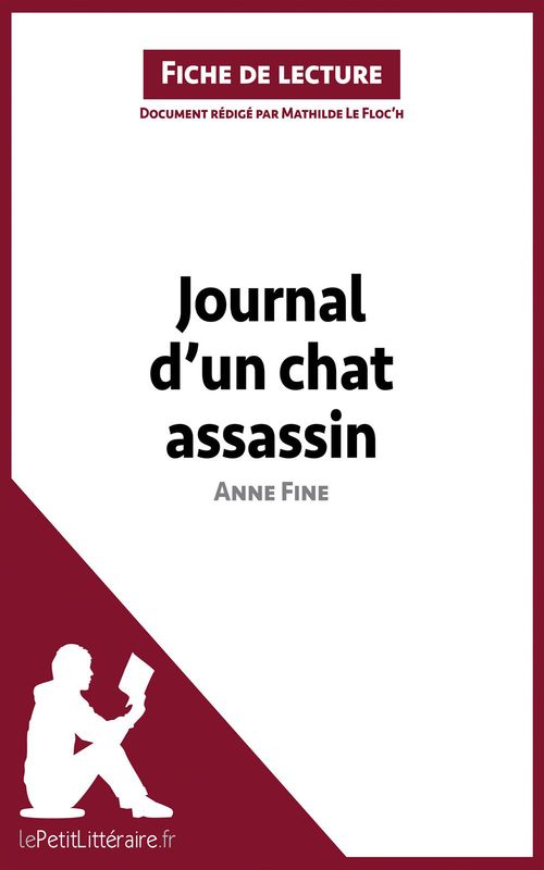 ebook cover of Journal d'un chat assassin de Anne Fine (Fiche de lecture), by Mathilde Le floc'h