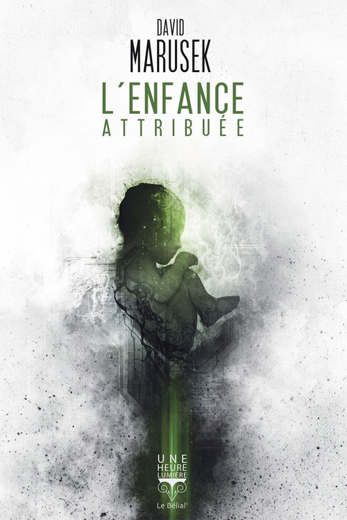 ebook cover of L'Enfance attribuée, by David Marusek, Patrick Mercadal