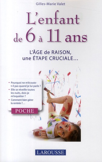 ebook cover of L'enfant de 6 à 11 ans, by Gilles-Marie Valet