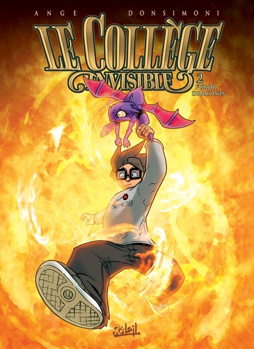ebook cover of Le Collège invisible T02 - Furor draconis, by  Ange