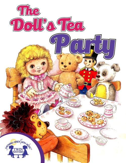 Couverture ebook de The Doll's Tea Party, de M.C. Leeka