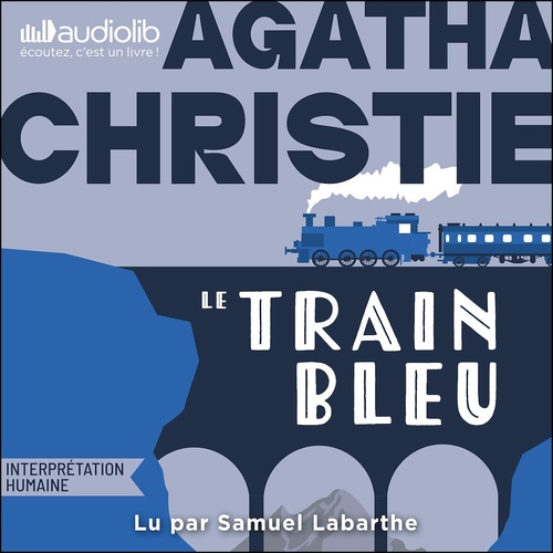 Couverture audiobook de Le Train bleu, de Agatha Christie