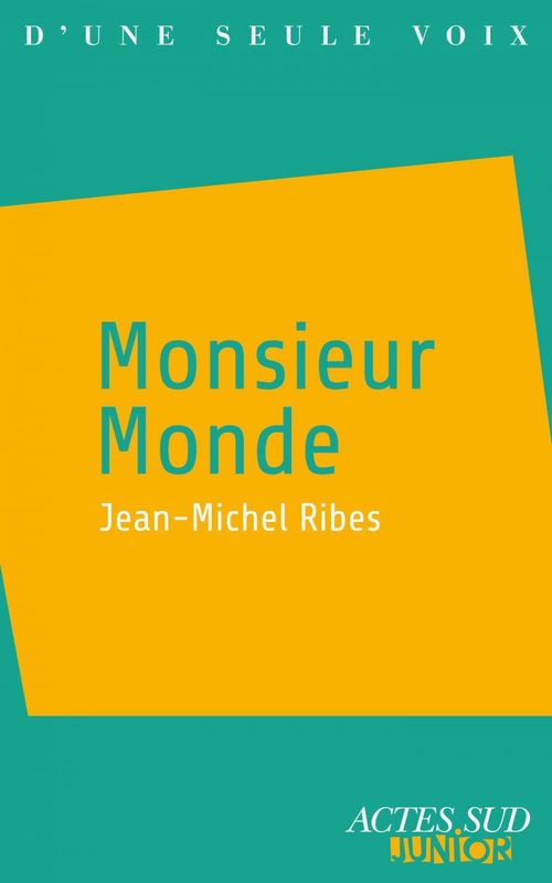 ebook cover of Monsieur Monde, by Jean-Michel Ribes