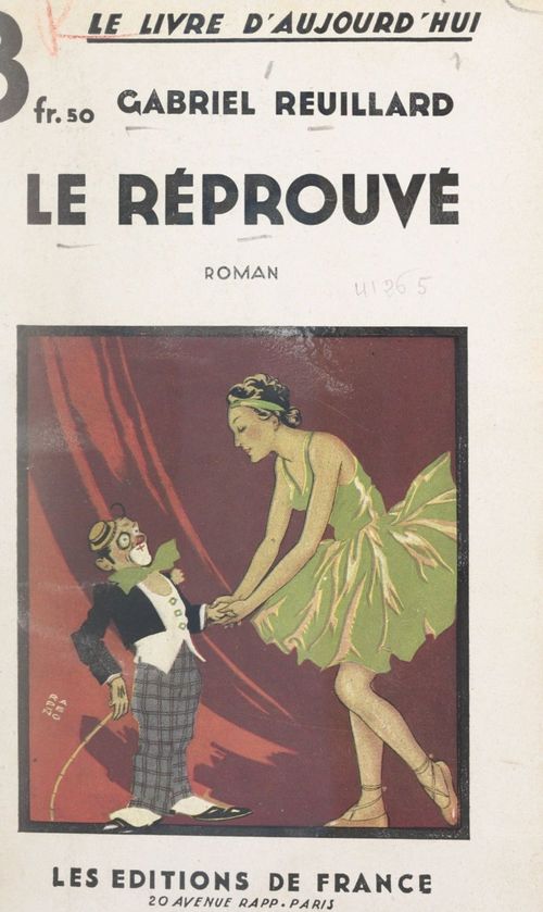 ebook cover of Le réprouvé, by Gabriel Reuillard