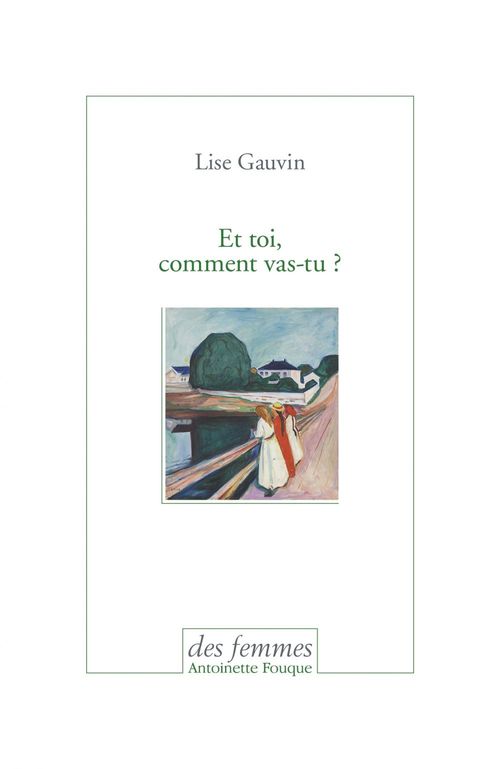 Couverture ebook de Et toi, comment vas-tu ?, de Lise Gauvin