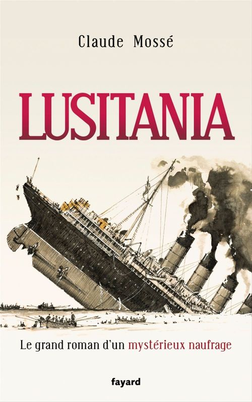 ebook cover of Lusitania, by Claude Mossé