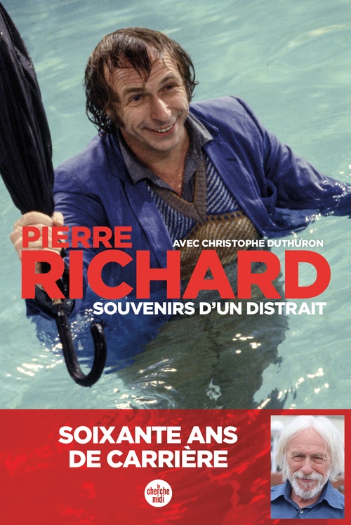Couverture ebook de Souvenirs d'un distrait, de Pierre Richard