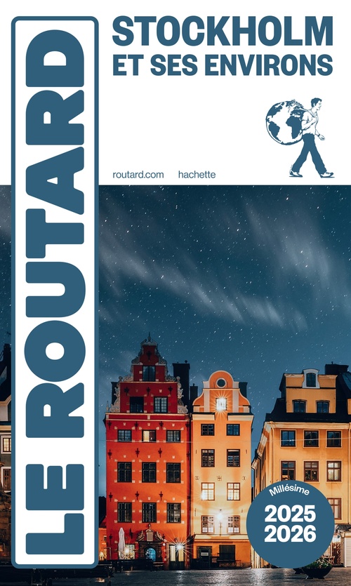 Couverture ebook de Guide du Routard Stockholm et ses environs 2025/26, de Collectif