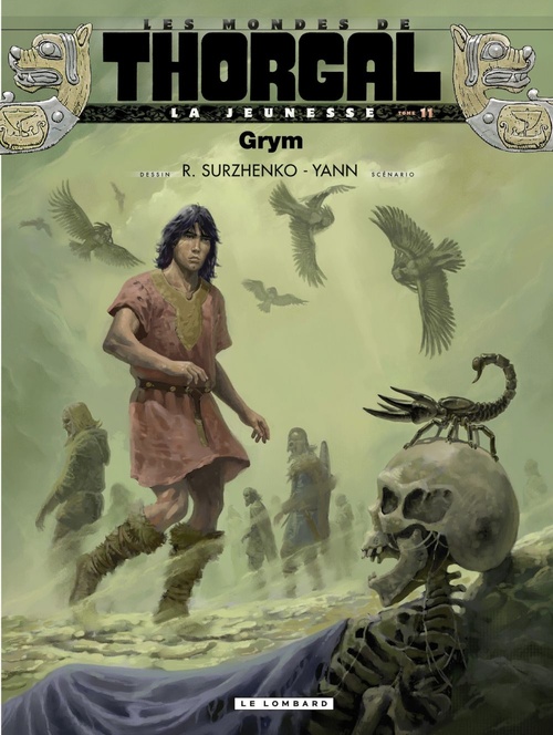 Couverture ebook de La Jeunesse de Thorgal - Tome 11 - Grym, de Yann
