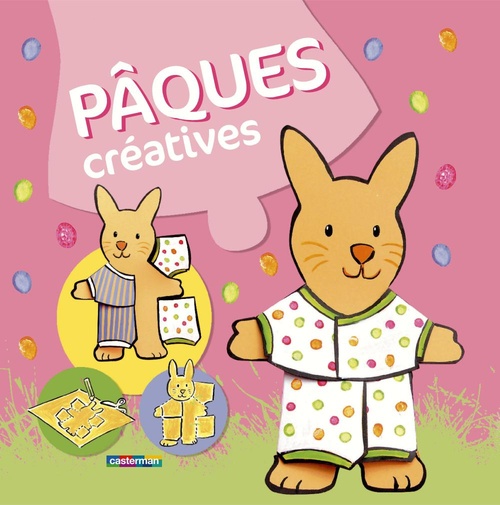 ebook cover of Pâques créatives, by Theulet-Luzie