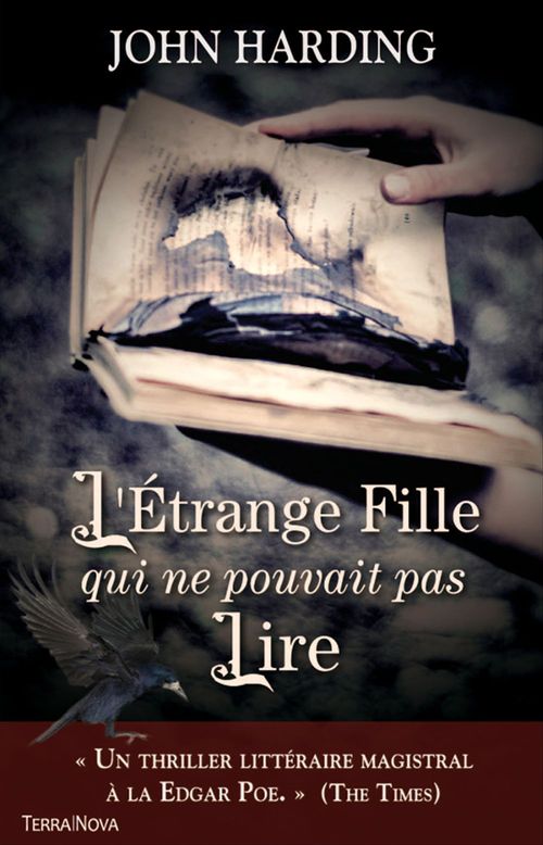 Couverture ebook de L'Étrange Fille qui ne pouvait pas Lire, de John Harding