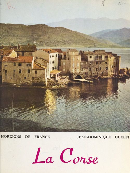 Couverture ebook de La Corse, de Jean-Dominique Guelfi