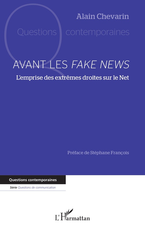Couverture ebook de Avant les Fake News, de Alain Chevarin