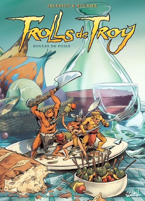 Couverture ebook de Trolls de Troy T15 - Boules de poils, de Christophe Arleston