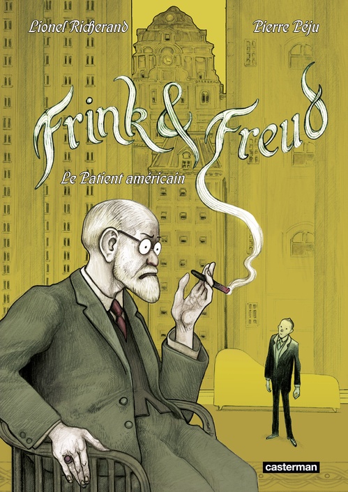 Couverture ebook de Frink & Freud, de Pierre Péju, Lionel Richerand