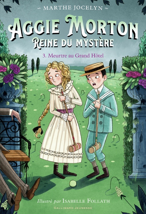 ebook cover of Aggie Morton reine du mystère (Tome 3) - Meurtre au grand hôtel, by Marthe Jocelyn