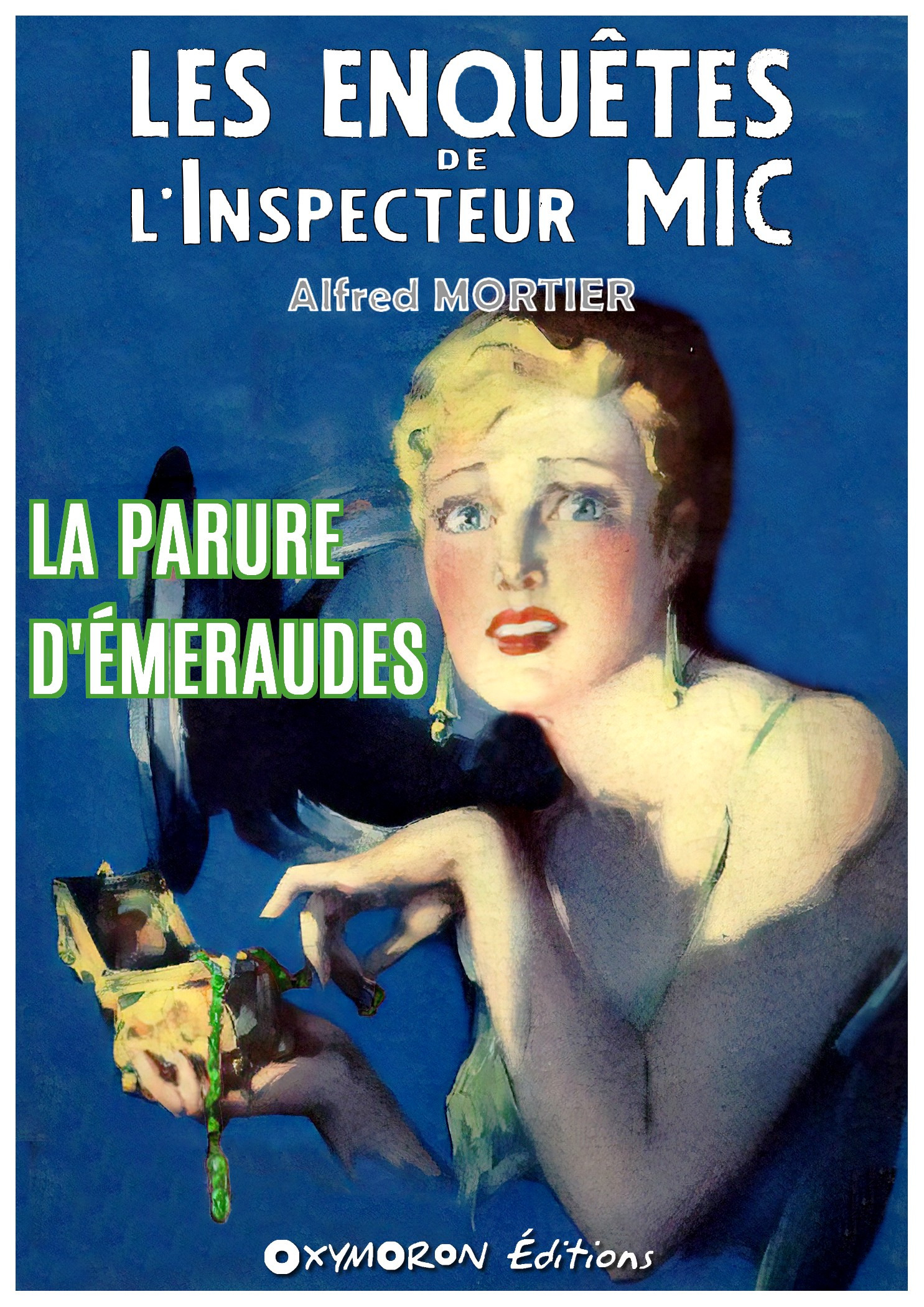 ebook cover of La parure d'émeraudes, by Alfred Mortier