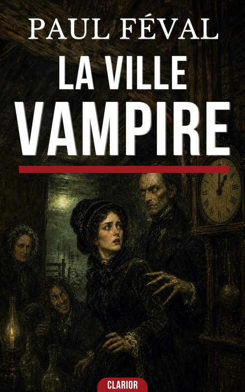 ebook cover of La Ville-Vampire, by Paul Féval
