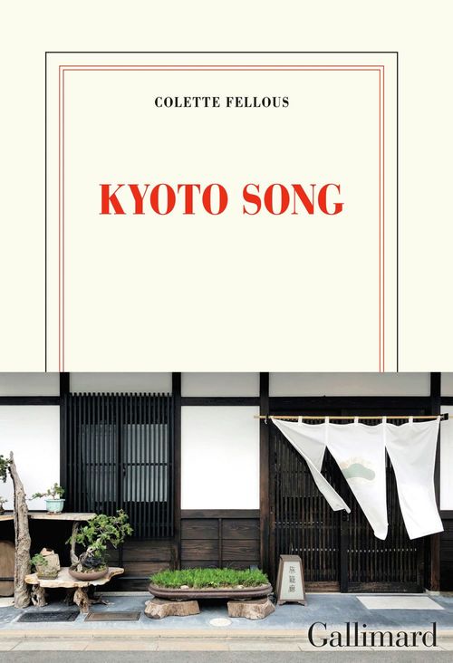 ebook cover of Kyoto song, by Colette Fellous