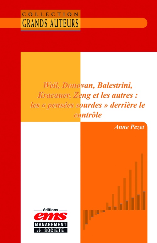 ebook cover of Weil, Donovan, Balestrini, Kracauer, Zeng et les autres : les "pensées sourdes" derrière le contrôle, by Anne Pezet