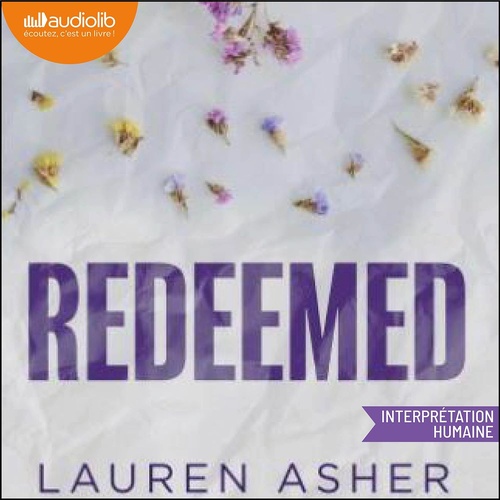 audiobook cover of Redeemed, by Lauren Asher