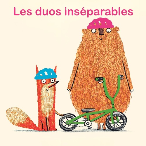 audiobook cover of Les duos inséparables, by Alexandre Lacroix, Rascal, Olivier Tallec, Chris Naylor-Ballesteros