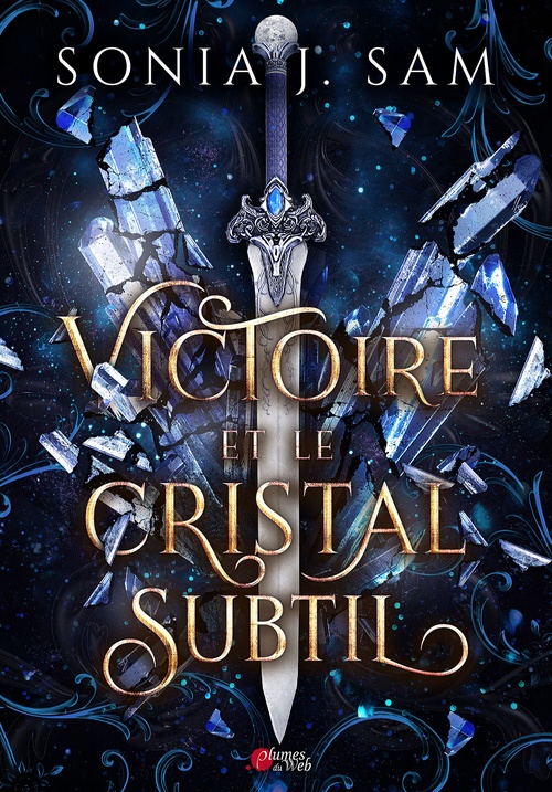 ebook cover of Victoire et le Cristal Subtil, by Sonia J. Sam