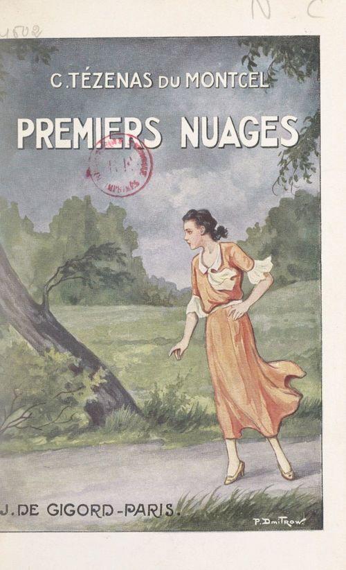 Couverture ebook de Premiers nuages, de Clotilde Tezenas Du Montcel