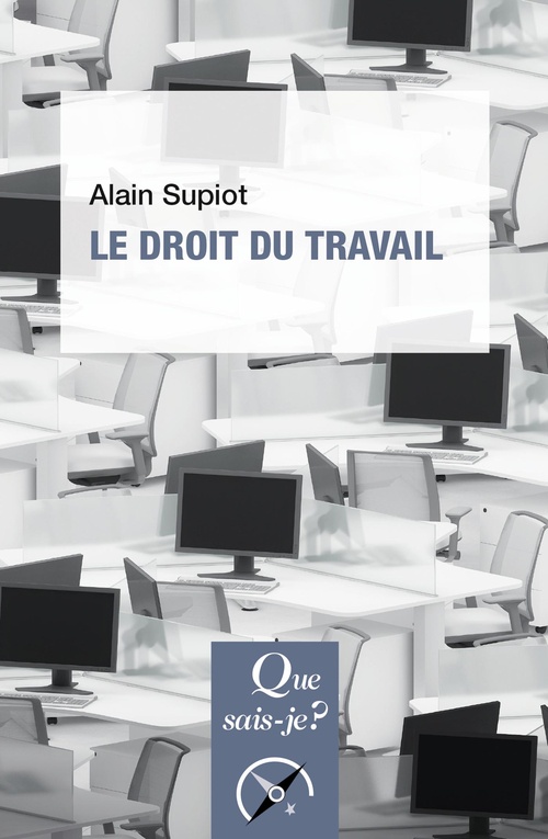 Couverture ebook de Le droit du travail, de Alain Supiot