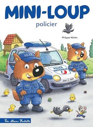 Couverture ebook de Mini-Loup policier, de Philippe Matter