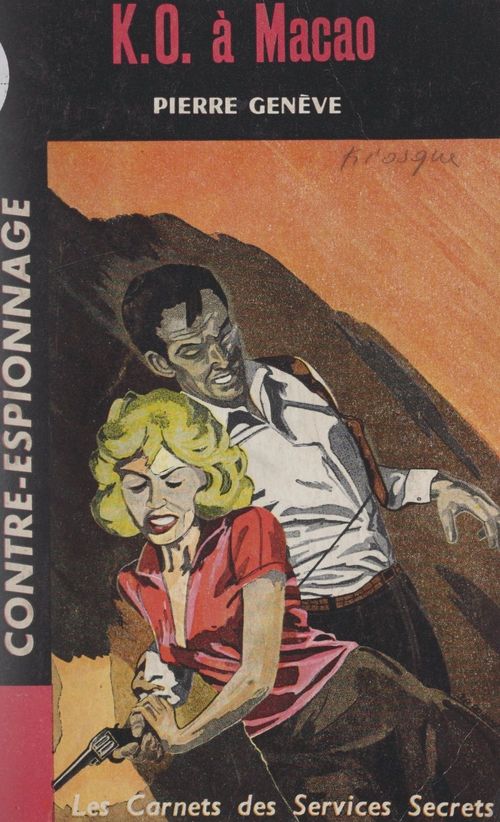 Couverture ebook de K.O. à Macao, de Pierre Geneve