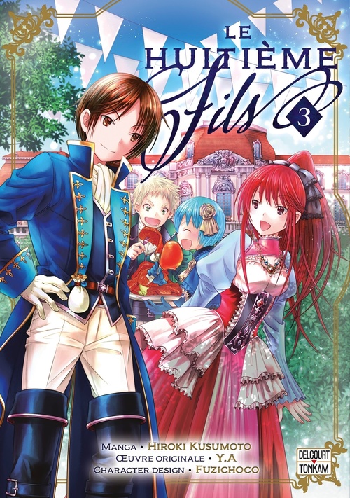 Couverture ebook de Le Huitième fils T03, de Y.A