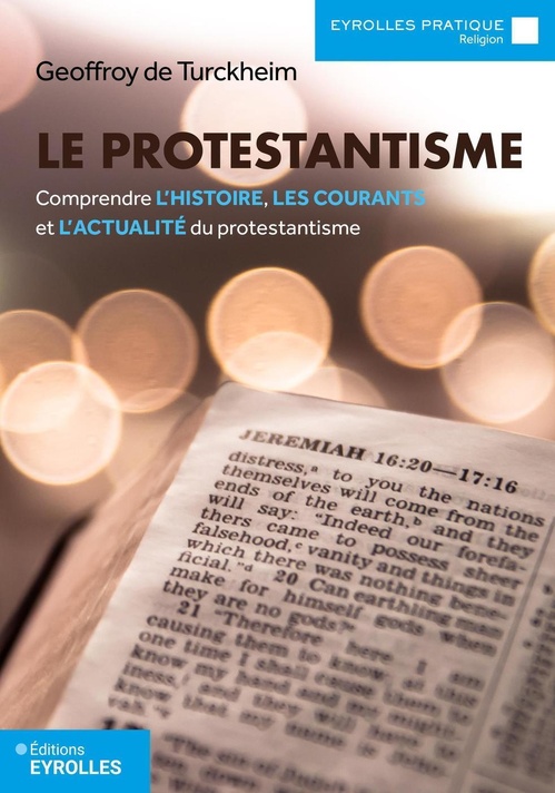 ebook cover of Le protestantisme, by Geoffroy de Turckheim