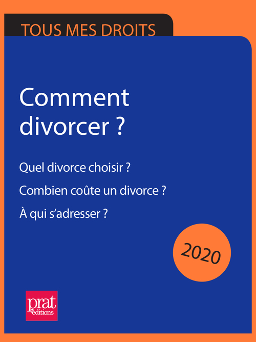 Couverture ebook de Le divorce par consentement mutuel 2020, de Emmanuèle Vallas-Lenerz