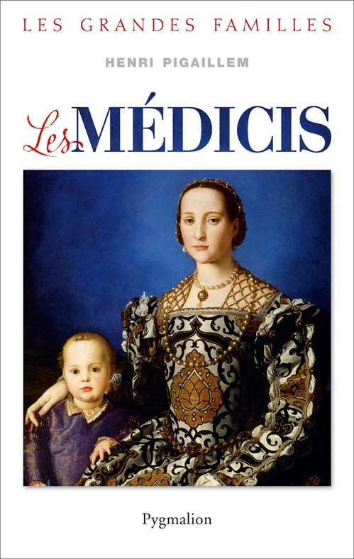 Couverture ebook de Les Médicis, de Henri Pigaillem