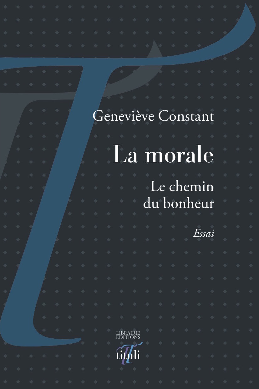 Couverture ebook de La morale, de Geneviève Constant