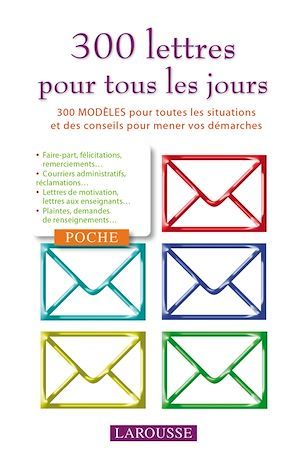 Couverture ebook de 300 lettres pour tous les jours, de Collectif