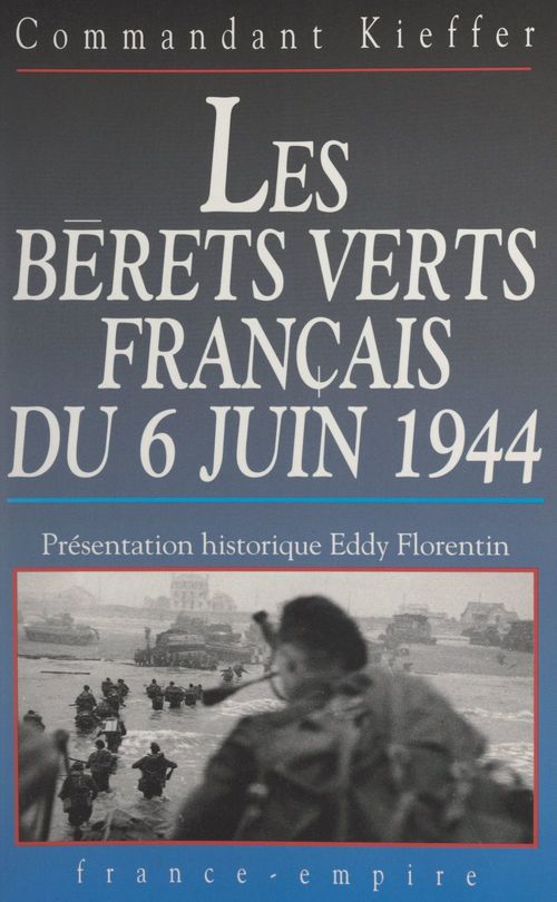 Couverture ebook de Les Bérets verts français du 6 juin 1944, de Philippe Kieffer